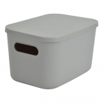 Hall plastikust hoiukast kaanega 24,5x18x15 cm - Hom&eacute;a