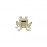 Roheline riidest laste m&auml;nguasjakorv &oslash; 15x15 cm Mini Fred the Frog - Lorena Canals