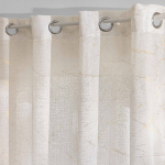 Beež kardin 140x280 cm Marius - douceur d'int&eacute;rieur