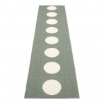 Roheline sise/v&auml;lisvaip 70x300 cm Vera Army &ndash; Pappelina