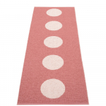 Helepunane sise/v&auml;lisvaip 70x200 cm Vera Pop Blush &ndash; Pappelina