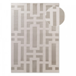 Hall-kreem vaip 160x235 cm Perles Onyx &ndash; Elle Decoration