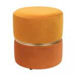 Oranž sametist tool Bubbly - White Label