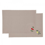 Puuvillased lauamatid 2tk komplektis 33x48 cm Bistro - S&ouml;dahl