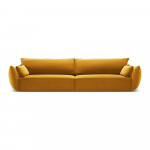 Sinepiv&auml;rvi sametist diivan 248 cm Vanda - Mazzini Sofas