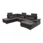 Antratsiitne panipaigaga nurgadiivanvoodi (vasak nurk/U-kujuline) Merkur - Ropez