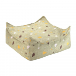 Roheline buklee/&scaron;enillkangast laste kott-tool Terrazzo Square - Wigiwama