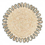 Maisikestadest lauamatt &oslash; 38 cm Corn Husk - Rex London