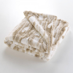 Beež kunstkarusnahast tekk 180x220 cm Cheyenne - douceur d'int&eacute;rieur