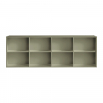 Khaki v&auml;rvi seinale kinnitatav raamaturiiul 176x61x42 cm Mistral - Hammel Furniture