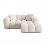 Kreem &scaron;enillist nurgadiivan (parem nurk) Treno - Cosmopolitan Design