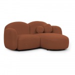 Terrakottapunane bukleekangast nurgadiivan (parem nurk) Orbit - Ropez