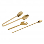 Roostevabast terasest kokteilikomplekt Aruc - Kave Home