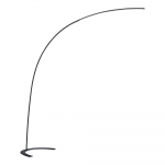 Tumepruun h&auml;mardatav LED-p&otilde;randavalgusti (k&otilde;rgus 210 cm) Shanghai - Trio
