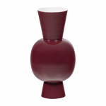 Burgundiapunane metallist vaas (k&otilde;rgus 38 cm) Auri - WOOOD