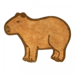 Pruun puuvillane lastevaip 52x68 cm Capybara - Sass & Belle