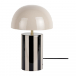 Must/beež metallist laualamp (k&otilde;rgus 34 cm) Rayado - Leitmotiv