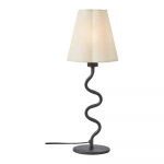 Beež metallist laualamp tekstiilist varjuga (k&otilde;rgus 41 cm) Veya - Marksl&ouml;jd