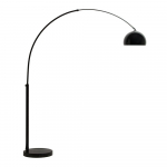 Must p&otilde;randalamp metallvarjuga (k&otilde;rgus 160 cm) Madali - Kave Home