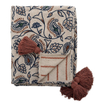 Puuvillasegu tekk 130x160 cm Paisley - Bloomingville