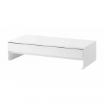 Valge metallist monitorialus Tower - YAMAZAKI