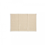 Kollane/beež tekstiilist vannitoamatt 50x80 cm Merade - Kave Home