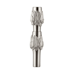Matt h&otilde;bedane metallvaas (k&otilde;rgus 10 cm) Quist - STOFF Nagel