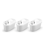 3-osaline plastist vahetusfiltrite komplekt filtrikannule Magnesium+ - Stelton