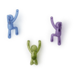 Plastkonksud 3-osalise komplektiga ilma puurimiseta Buddy - Umbra
