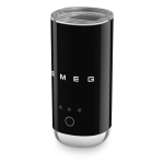 Must plastmassist elektriline piimavahustaja 120 ml - SMEG