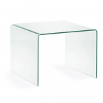 Klaasist abilaud 60x60 cm Burano &ndash; Kave Home