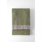 Roheline ruuduline puuvillane kangas , 140 x 180 cm Skyline - Euromant