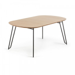 Tammedekooriga kokkupandav s&ouml;&ouml;gilaud 90x140 cm Novac &ndash; Kave Home