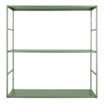 Roheline mitmetasandiline metallist riiul 60 cm Level - PT LIVING