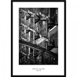 Must seinaraam , 53 x 73 cm Floryda - Styler