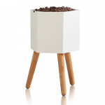 Valge isevoolav pott , &oslash; 22,8 cm Calla - Tomasucci