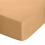 Kollane/oranž perkal-puuvillane kummiga lina 135x190 cm Easy Iron Percale - Catherine Lansfield
