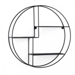 Must astmeline metallist riiul 55 cm Across &ndash; Kave Home