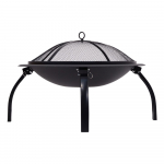 Kamin koos grillv&otilde;rega ja kaanega , &oslash; 48 cm Vesuv - Cattara