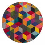 &Uuml;mmargune vaip &oslash; 160 cm Dynamic - Flair Rugs