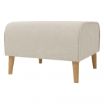 Kreem sametist jalatugi Carole - Ropez