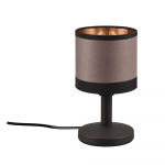 Must-pruun laualamp (k&otilde;rgus 22 cm) Davos - Reality