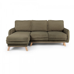 Roheline velvetist nurgadiivanvoodi (muutuv nurk) Tori - Bonami Selection