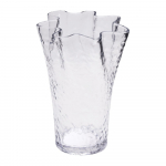 Klaasist vaas (k&otilde;rgus 30 cm) Ruffle - H&uuml;bsch