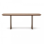 Pruun s&ouml;&ouml;gilaud p&auml;hklipuu dekooriga 100x200 cm Litto - Kave Home