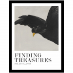 Plakat raamis 32x42 cm Finding Treasures - Malerifabrikken