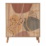 Tammedekooriga kapp 95x111 cm Multilux - Kalune Design