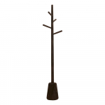 Tumepruun mangopuidust p&otilde;randanagi Yenice - Light & Living