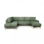 Heleroheline corduroy nurgadiivan (vasakpoolne nurk/U-kujuline) Tori - Bonami Selection