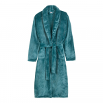 Sinine mikrofliisist hommikumantel, suurus XL/XXL Polyvelvet - Good Morning